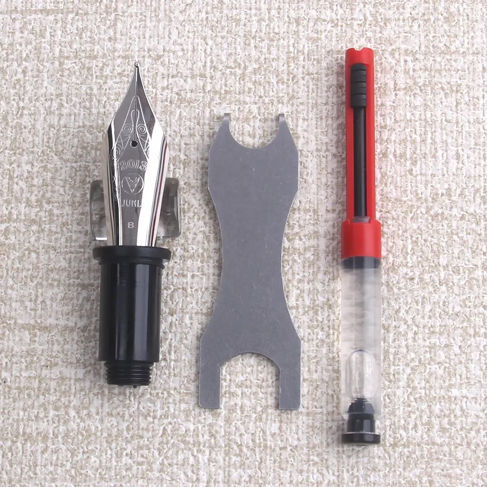 New New WingSung 930 Fountain Pen Grip Section Replacement Large No. 9 Iridium Nib F M B Choice Accessory
New New WingSung 930 Fountain Pen Grip Section Replacement Large No. 9 Iridium Nib F M B Choice Accessory