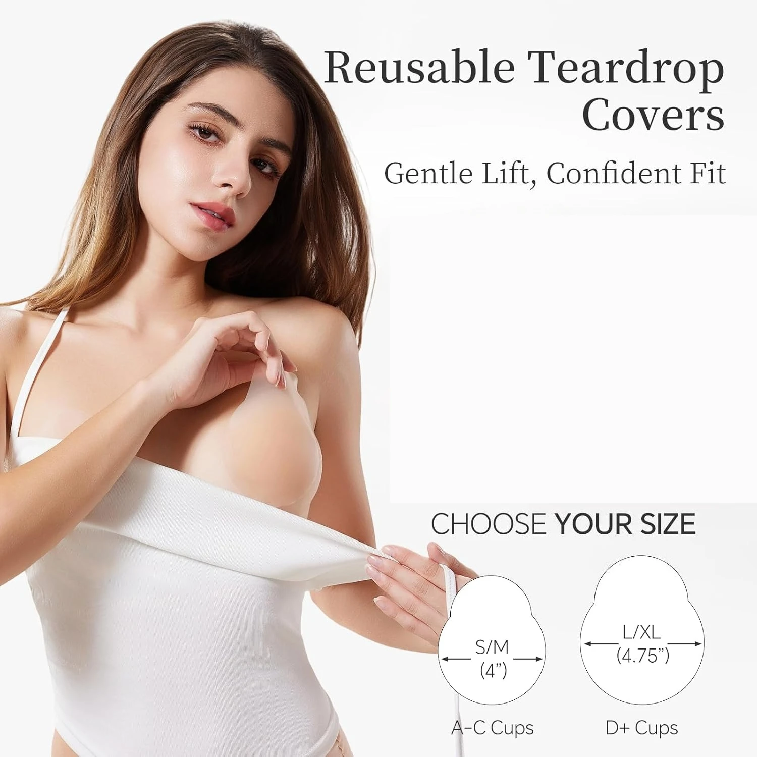 Силиконовые накладки на соски для женщин с эффектом лифтинга, многоразовые самоклеящиеся накладки на грудь, многоразовые накладки-бюстгальтеры
Силиконовые накладки на соски для женщин с эффектом лифтинга, многоразовые самоклеящиеся накладки на грудь, многоразовые накладки-бюстгальтеры