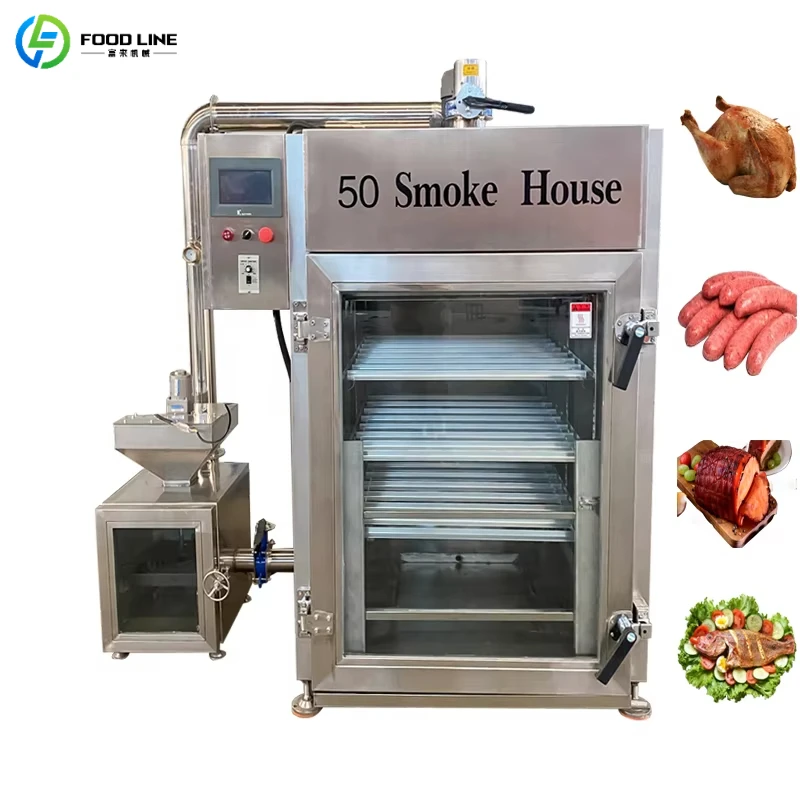 Customized Stainless Steel Smoker Oven Corrosion Resistant Smoking Equipment Hygienic Smoking Machine for Long Term Use
Customized Stainless Steel Smoker Oven Corrosion Resistant Smoking Equipment Hygienic Smoking Machine for Long Term Use