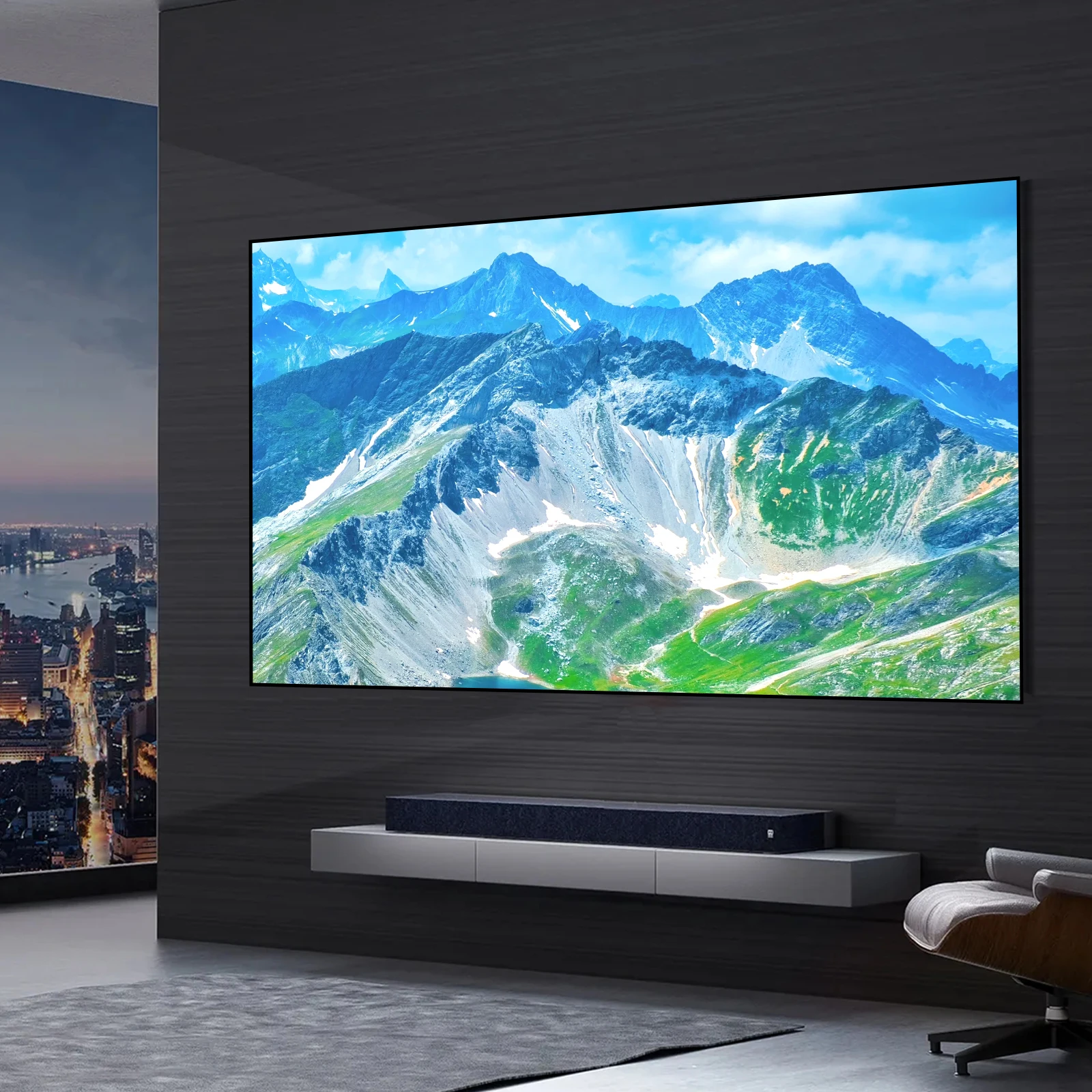 Новый экран для домашнего кинотеатра с фиксированной рамкой, 4K/8K, 16:9, Ultra HD, HDTV, HDR и активным 3D для проекции фильмов
Новый экран для домашнего кинотеатра с фиксированной рамкой, 4K/8K, 16:9, Ultra HD, HDTV, HDR и активным 3D для проекции фильмов