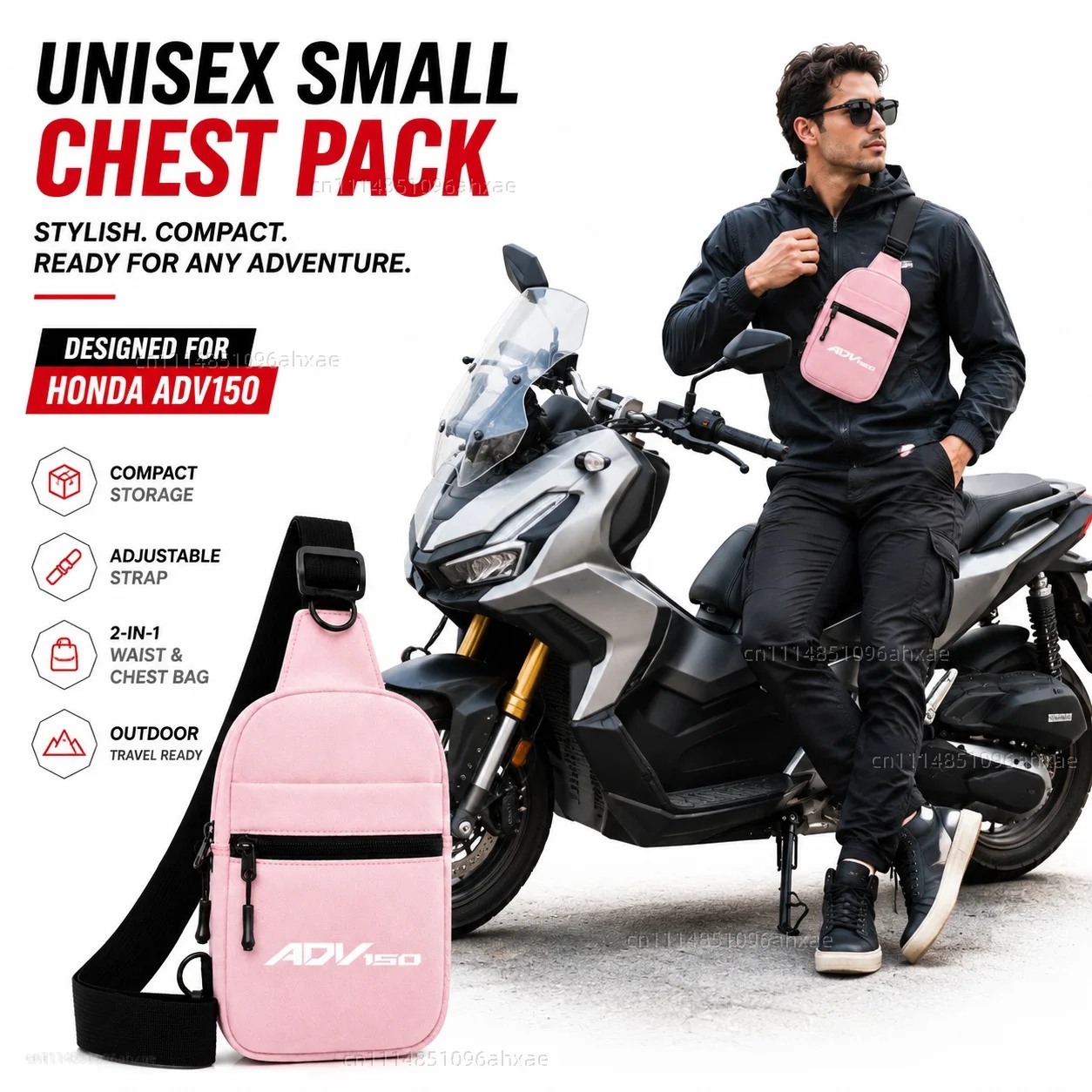 Motorcycle 2In1 Multi-functional Waist Bag Chest Bag Outdoor Travel Bag For HONDA ADV 150 ADV150 2017 2018 2019 2020 2021
Motorcycle 2In1 Multi-functional Waist Bag Chest Bag Outdoor Travel Bag For HONDA ADV 150 ADV150 2017 2018 2019 2020 2021