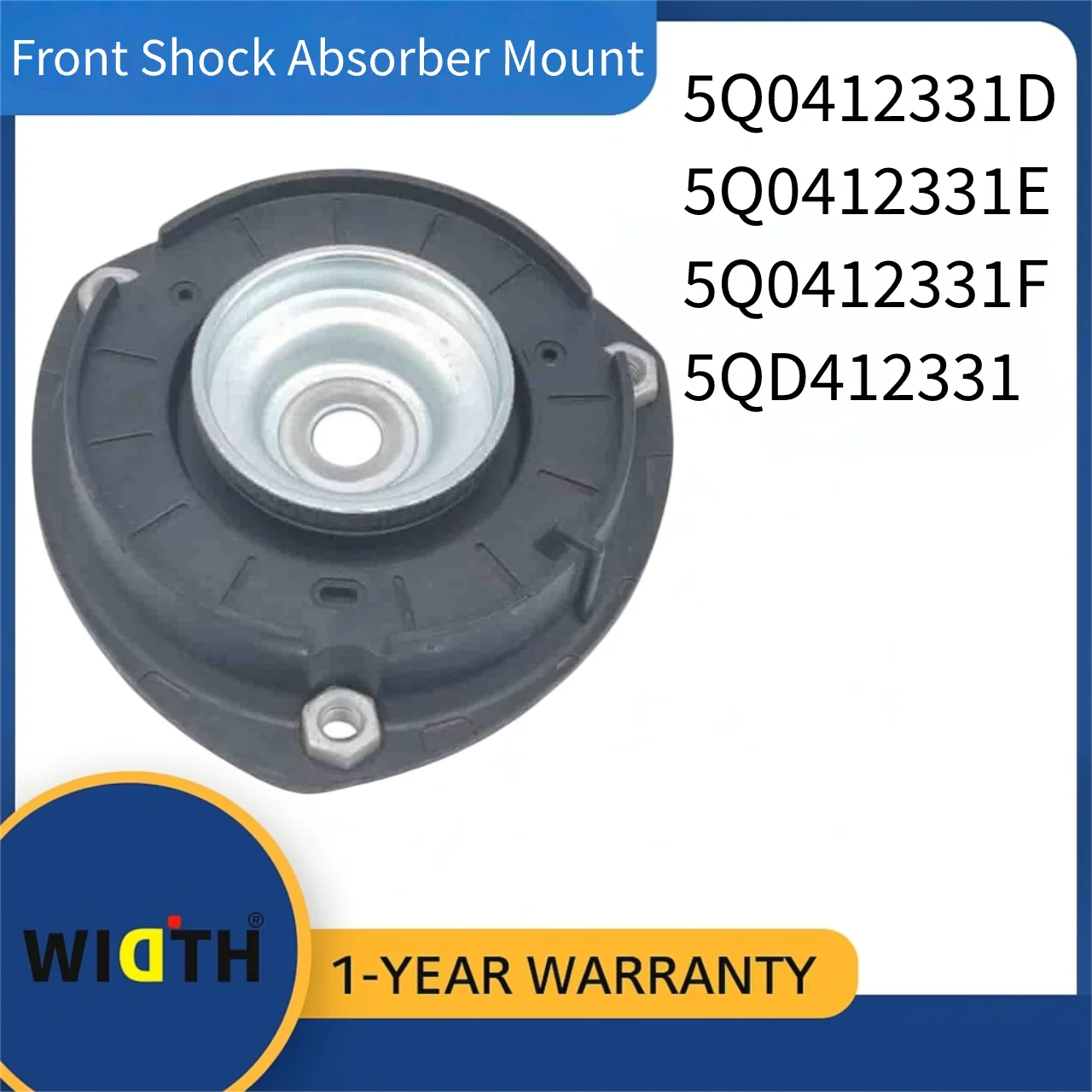 5Q0412331D 5Q0412331E 5Q0412331F 5QD412331 Front Shock Absorber Mount for Volkswagen Golf Tiguan Audi A3 S3 TT 2014-2019
5Q0412331D 5Q0412331E 5Q0412331F 5QD412331 Front Shock Absorber Mount for Volkswagen Golf Tiguan Audi A3 S3 TT 2014-2019