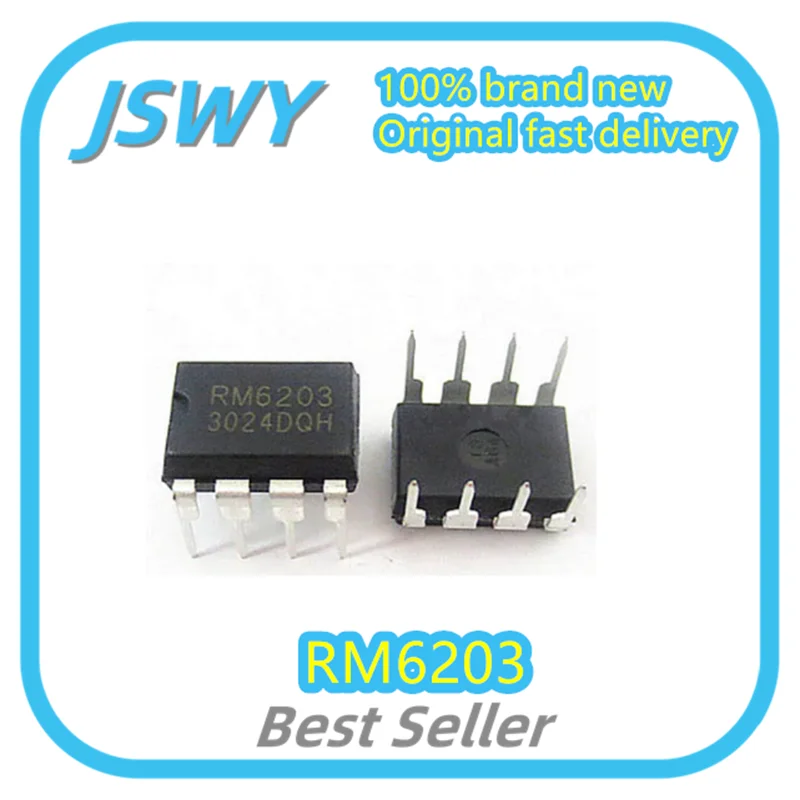 (5/50pcs) RM6203 CR6203 DIP8 Power Management Chip Brand New Bulk Stock Genuine
(5/50pcs) RM6203 CR6203 DIP8 Power Management Chip Brand New Bulk Stock Genuine
