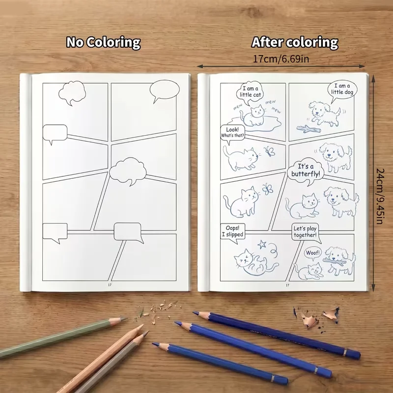 Blank Comic Book for Kids & Adults: Draw Your Own Comics Creative Fun
Blank Comic Book for Kids & Adults: Draw Your Own Comics Creative Fun