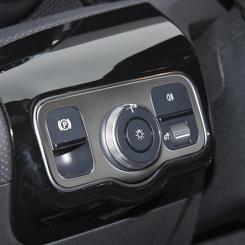 Carbon Color Sticker Car Console Front Headlight Switch Frame Trim For Mercedes Benz A B Class W177 W247 CLA GLA GLB 2020-2022
Carbon Color Sticker Car Console Front Headlight Switch Frame Trim For Mercedes Benz A B Class W177 W247 CLA GLA GLB 2020-2022