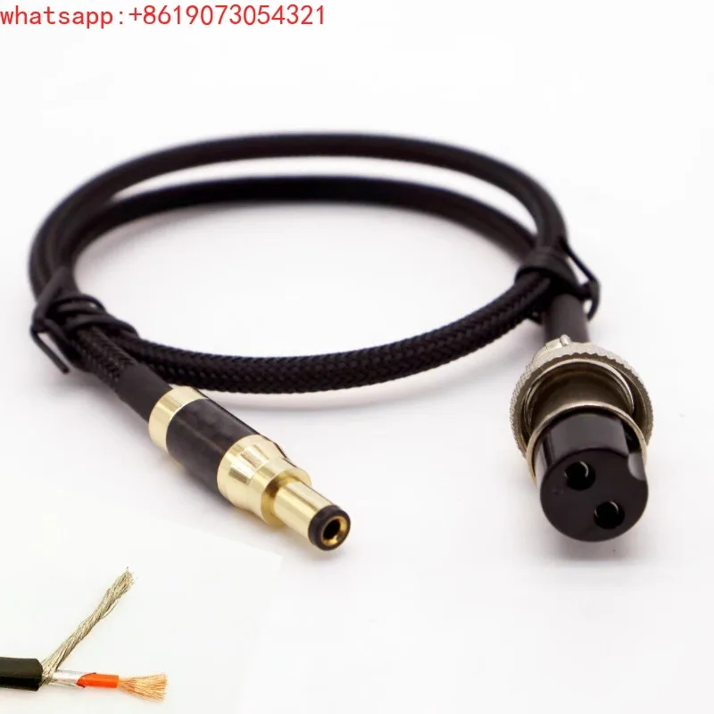 Linear power DC power cord, custom GX16--2 core to, plug 5.5mm * 2.5mm
Linear power DC power cord, custom GX16--2 core to, plug 5.5mm * 2.5mm