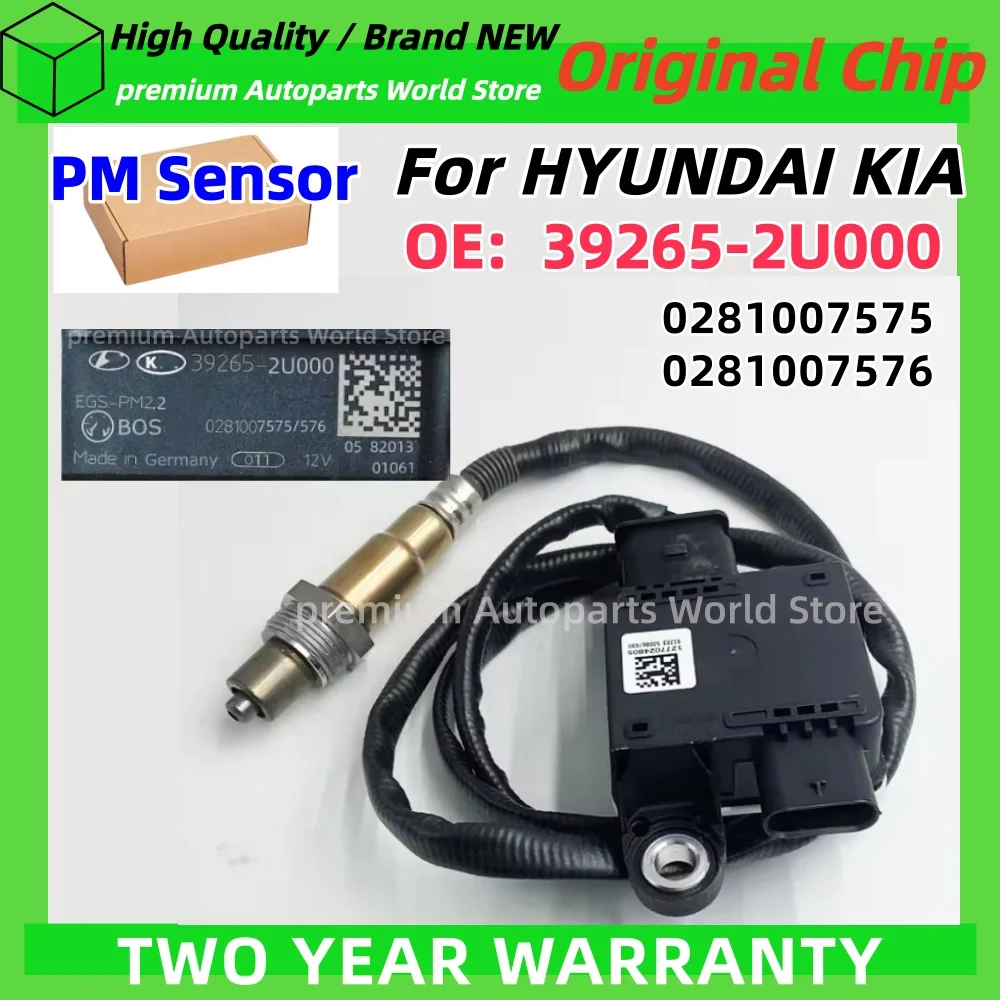 39265-2U000 0281007575 0281007576 Particulate Matter PM Sensor for KIA Sportage Hyundai Tucson 392652U000
39265-2U000 0281007575 0281007576 Particulate Matter PM Sensor for KIA Sportage Hyundai Tucson 392652U000