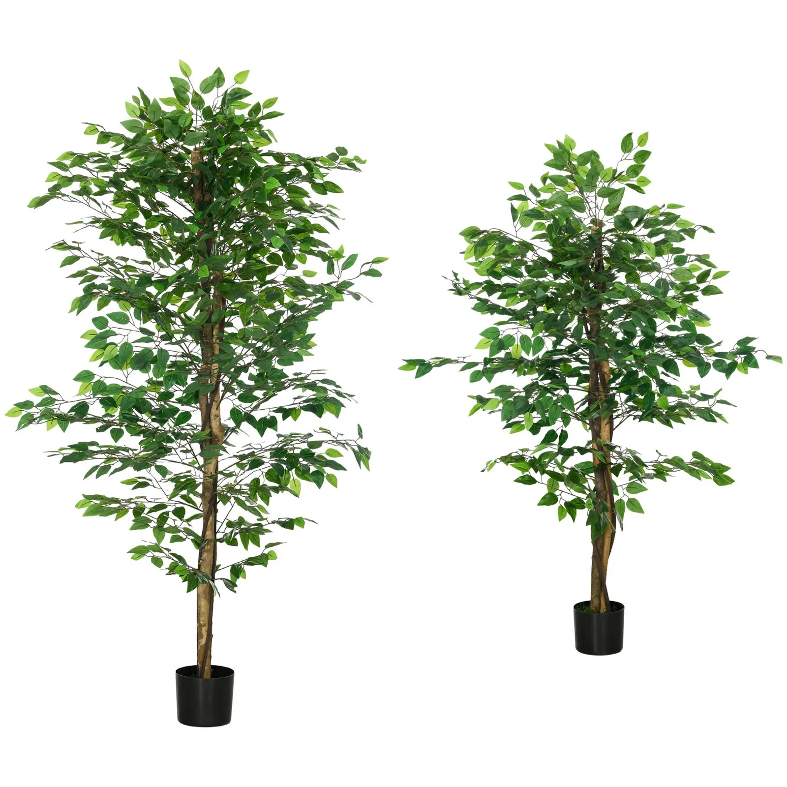 Artificial Tree Ficus for Indoor Outdoor Home Decor, Fake Tree
Artificial Tree Ficus for Indoor Outdoor Home Decor, Fake Tree