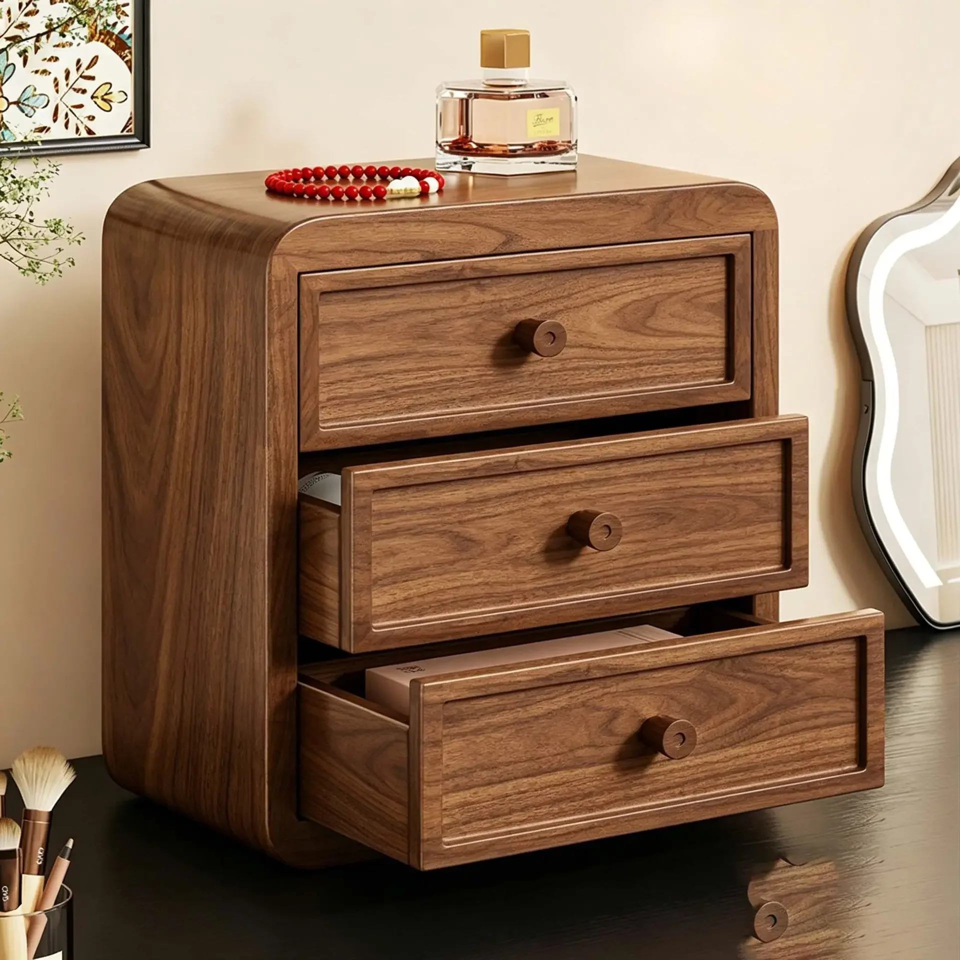 DSA household desktop three-pump storage cabinet with dust-proof large-capacity makeup products, jewelry and skin care products
DSA household desktop three-pump storage cabinet with dust-proof large-capacity makeup products, jewelry and skin care products