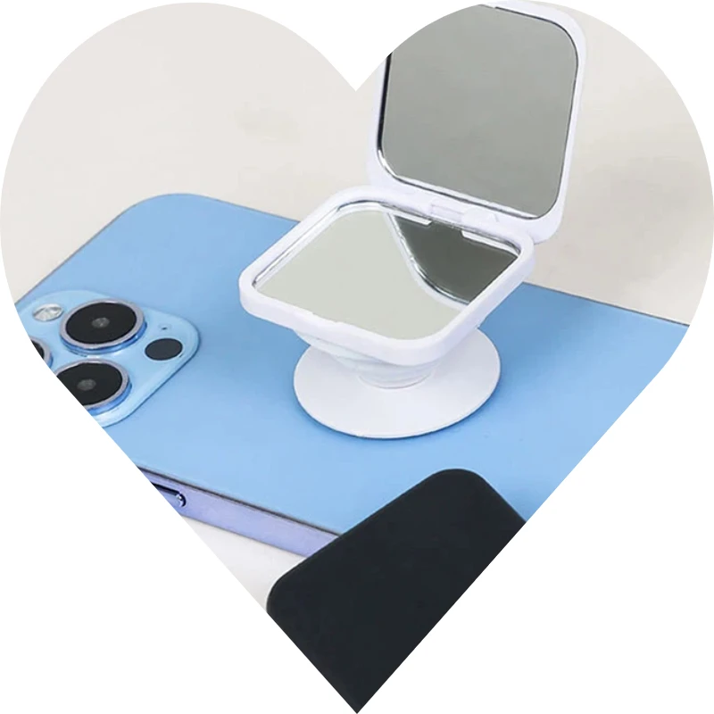 Makeup Mirror Mobile Phone Holder Stand Phone Finger Holder Fold Grip Air Sac Ring Mobile Stand Tok Support
Makeup Mirror Mobile Phone Holder Stand Phone Finger Holder Fold Grip Air Sac Ring Mobile Stand Tok Support