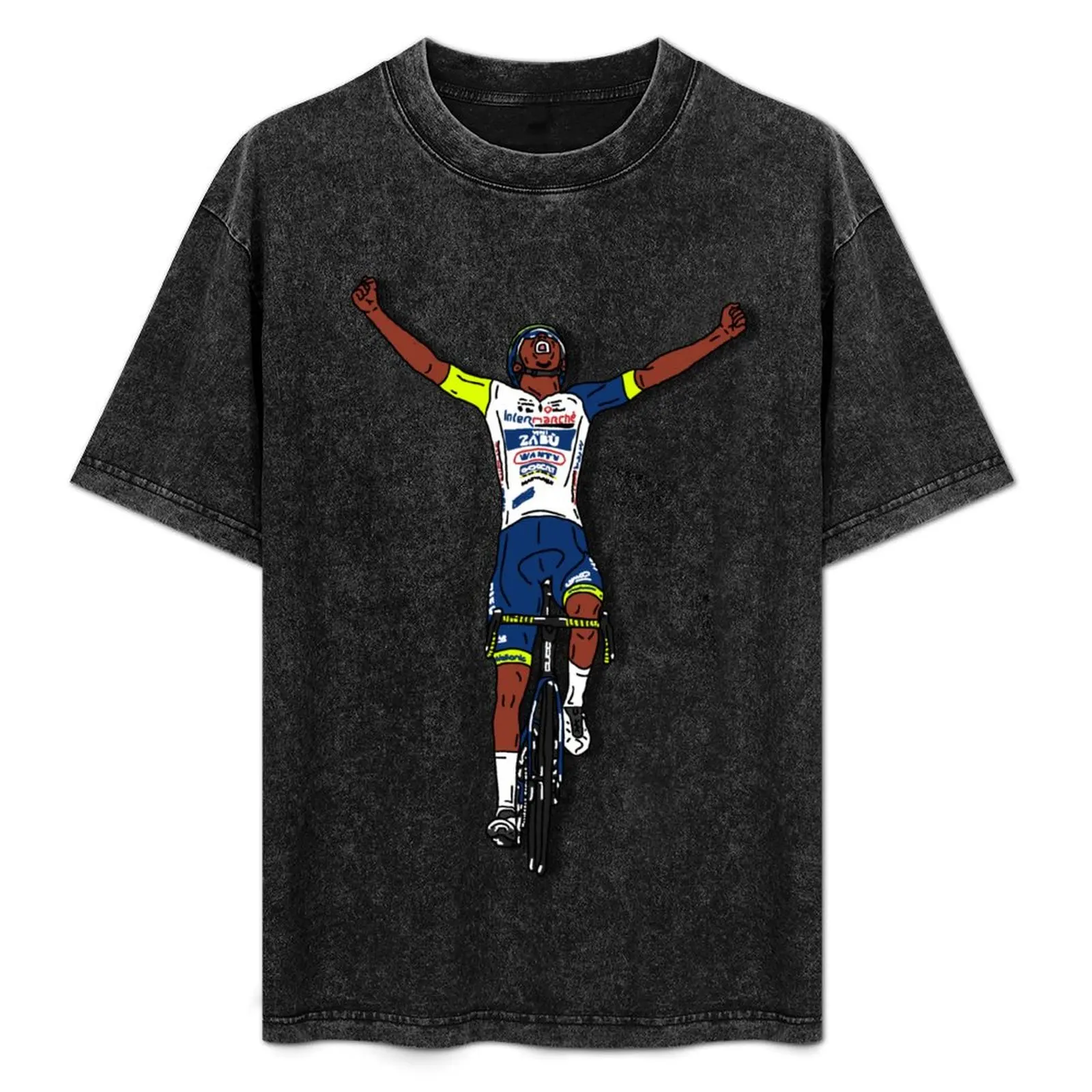 Biniam Girmay Giro 2022 - Stage 10 Victory T-Shirt Breathable Sportswear T-Shirt for Men
Biniam Girmay Giro 2022 - Stage 10 Victory T-Shirt Breathable Sportswear T-Shirt for Men