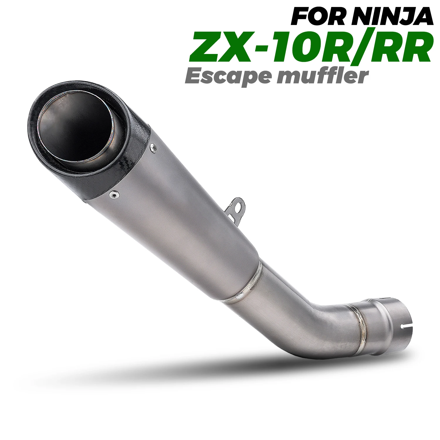 For Ninja ZX10R ZX-10RR Motorcycle titanium Carbon Exhaust Slip on Line Modify Escape Project S1 Muffler for ZX10R RR 2021-2025
For Ninja ZX10R ZX-10RR Motorcycle titanium Carbon Exhaust Slip on Line Modify Escape Project S1 Muffler for ZX10R RR 2021-2025