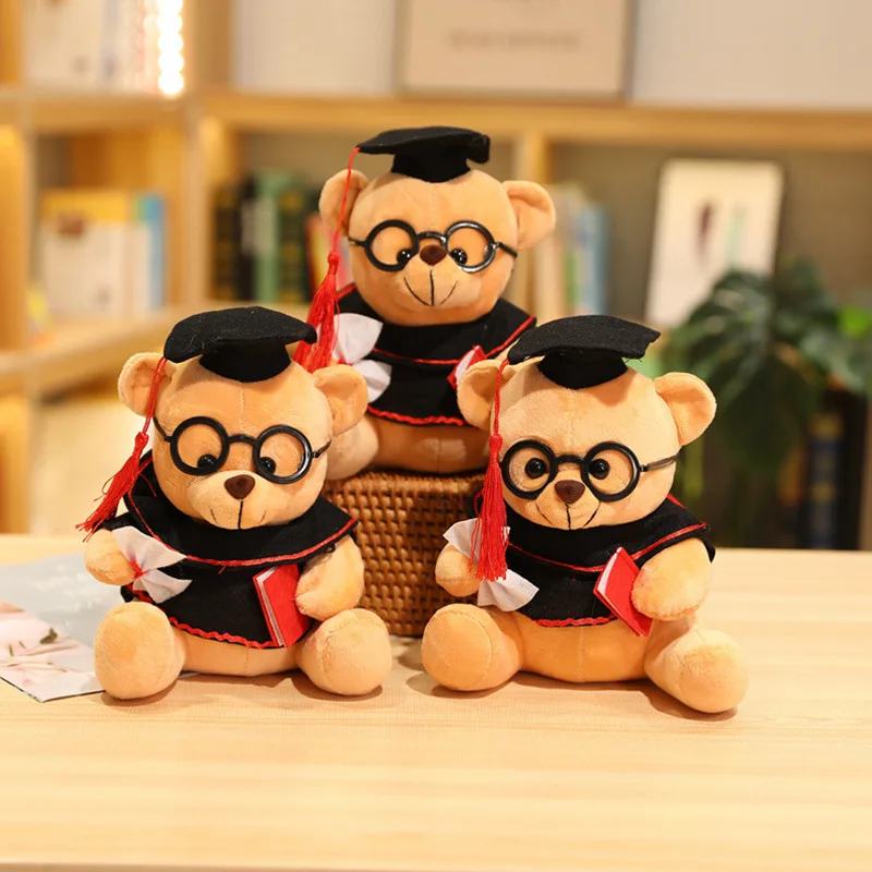 1Pcs Graduation Bear Doctor Hat Teddy Bear Plush Toy Cute Stuffed Soft Cotton Dolls Graduation Season Student Commemorative Gift
1Pcs Graduation Bear Doctor Hat Teddy Bear Plush Toy Cute Stuffed Soft Cotton Dolls Graduation Season Student Commemorative Gift