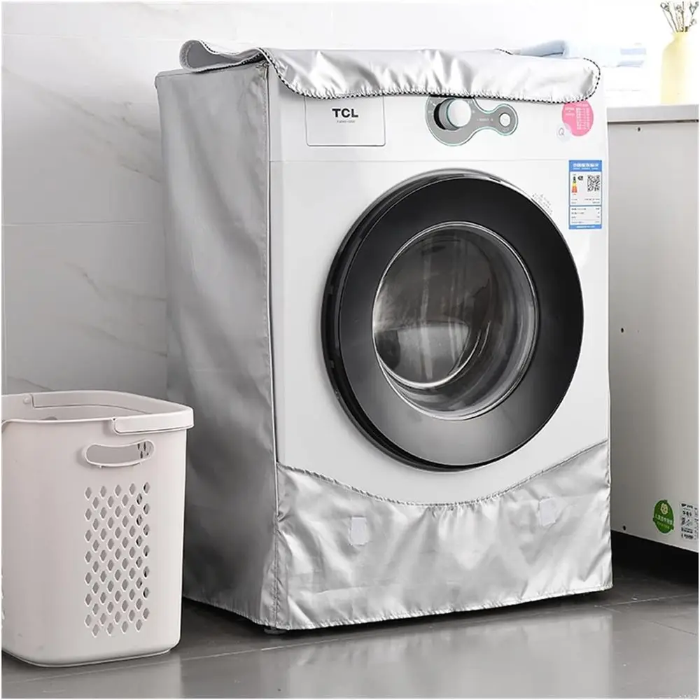 Cover Automatic Roller Washer Sunscreen Washing Machine Waterproof Cover Polyester Dustproof Protective Cover for Home Appliance
Cover Automatic Roller Washer Sunscreen Washing Machine Waterproof Cover Polyester Dustproof Protective Cover for Home Appliance