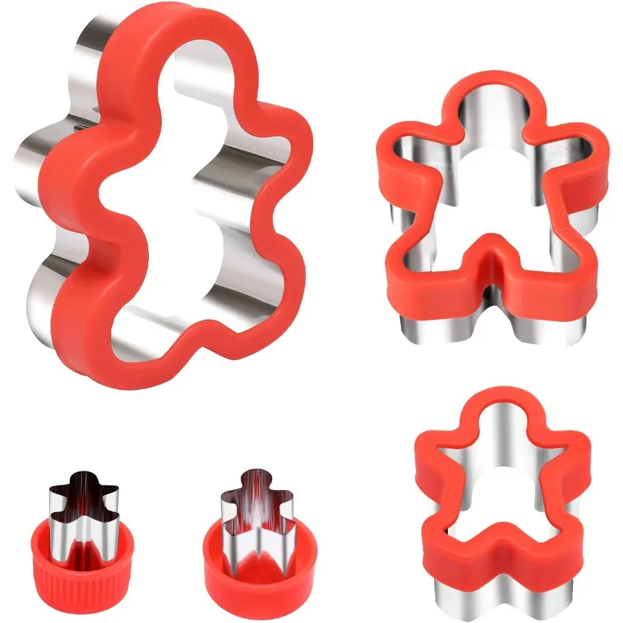 Фрезы Ginger Man Ce, 5 шт., большие рождественские фрезы Ce, праздничные фрезы для печенья с удобной ручкой, полипропиленовые фрезы для подложки, 5 шт., размер 1,2
Фрезы Ginger Man Ce, 5 шт., большие рождественские фрезы Ce, праздничные фрезы для печенья с удобной ручкой, полипропиленовые фрезы для подложки, 5 шт., размер 1,2