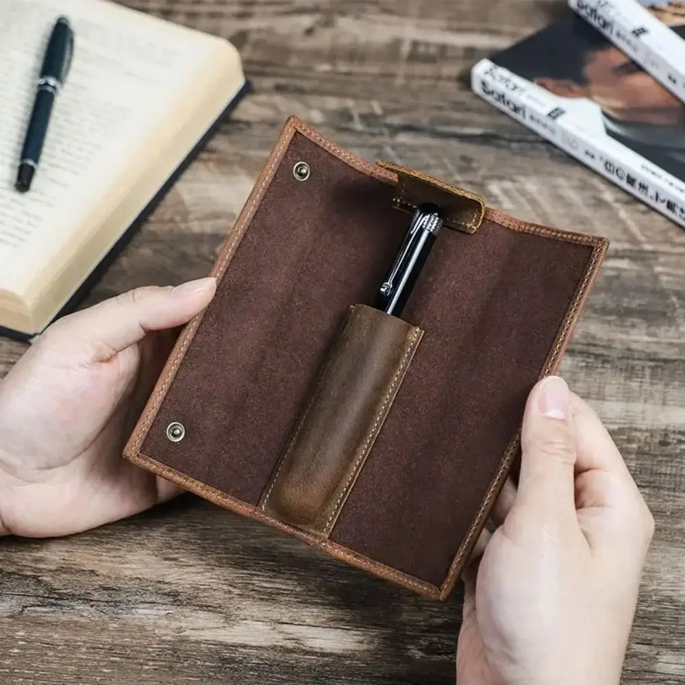 Retro Large Capacity Pen Pencil Case Leather Vintage Pen Pouch Holder Durable Handmade Desktop Organizer Stationary
Retro Large Capacity Pen Pencil Case Leather Vintage Pen Pouch Holder Durable Handmade Desktop Organizer Stationary