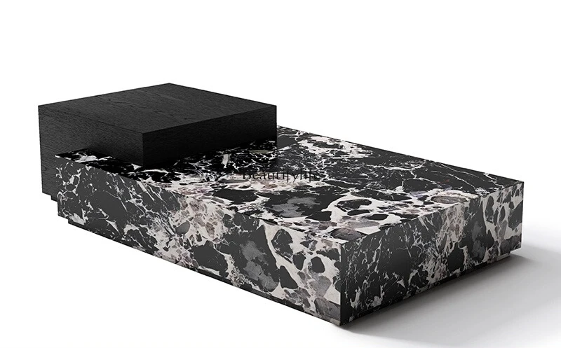 Black Natural Marble Coffee Table Italian Minimalist New Luxury Stone Coffee Table
Black Natural Marble Coffee Table Italian Minimalist New Luxury Stone Coffee Table