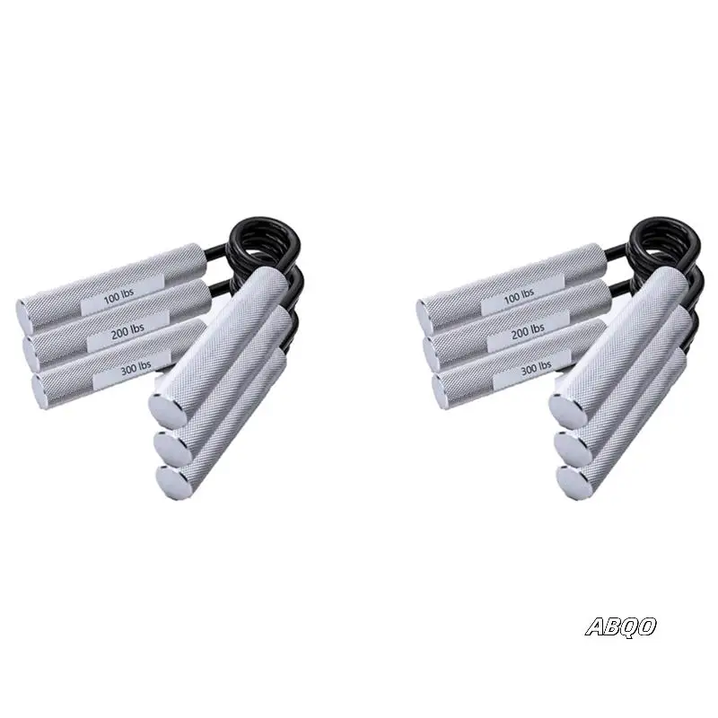 Hand Grip Strengthener Set Of 6 (100LB,200LB,300LB) Metal Grip Strength Trainer Wrist & Forearm Strength Trainer
Hand Grip Strengthener Set Of 6 (100LB,200LB,300LB) Metal Grip Strength Trainer Wrist & Forearm Strength Trainer