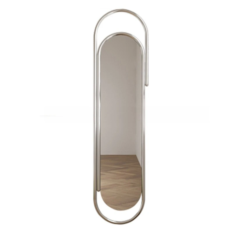 Modern stainless steel full-body mirror household special-shaped wall-mounted full-length mirror
Modern stainless steel full-body mirror household special-shaped wall-mounted full-length mirror