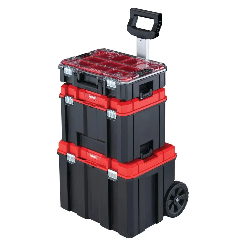 VERSASTACK 17.126in Metal Wheels Lockable Tool Box
VERSASTACK 17.126in Metal Wheels Lockable Tool Box