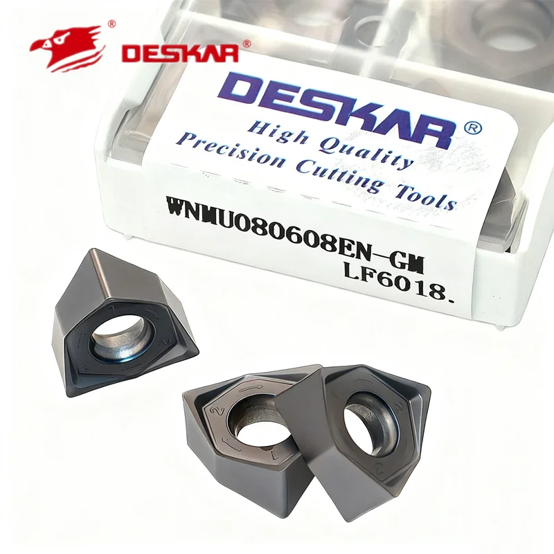 Wnmu040304En-Gm Wnmu060408En-Gm Wnmu080608En-Gm Lf6018 Deskar 100% Original Wnmu Milling Insert Blade Turning Cutting Lathe Tool
Wnmu040304En-Gm Wnmu060408En-Gm Wnmu080608En-Gm Lf6018 Deskar 100% Original Wnmu Milling Insert Blade Turning Cutting Lathe Tool