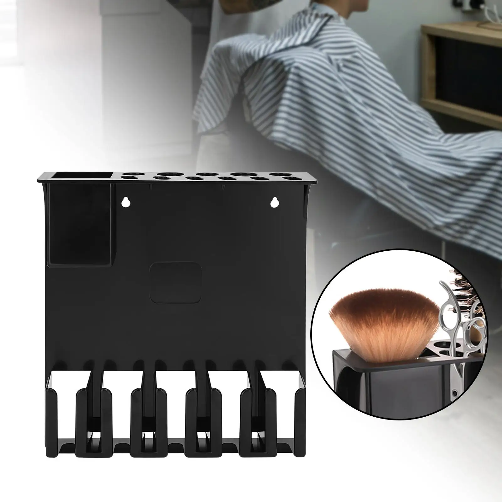 Barber Clipper Holder Electric Clipper Rack Comb Tray Salon Accessories Wall
Barber Clipper Holder Electric Clipper Rack Comb Tray Salon Accessories Wall