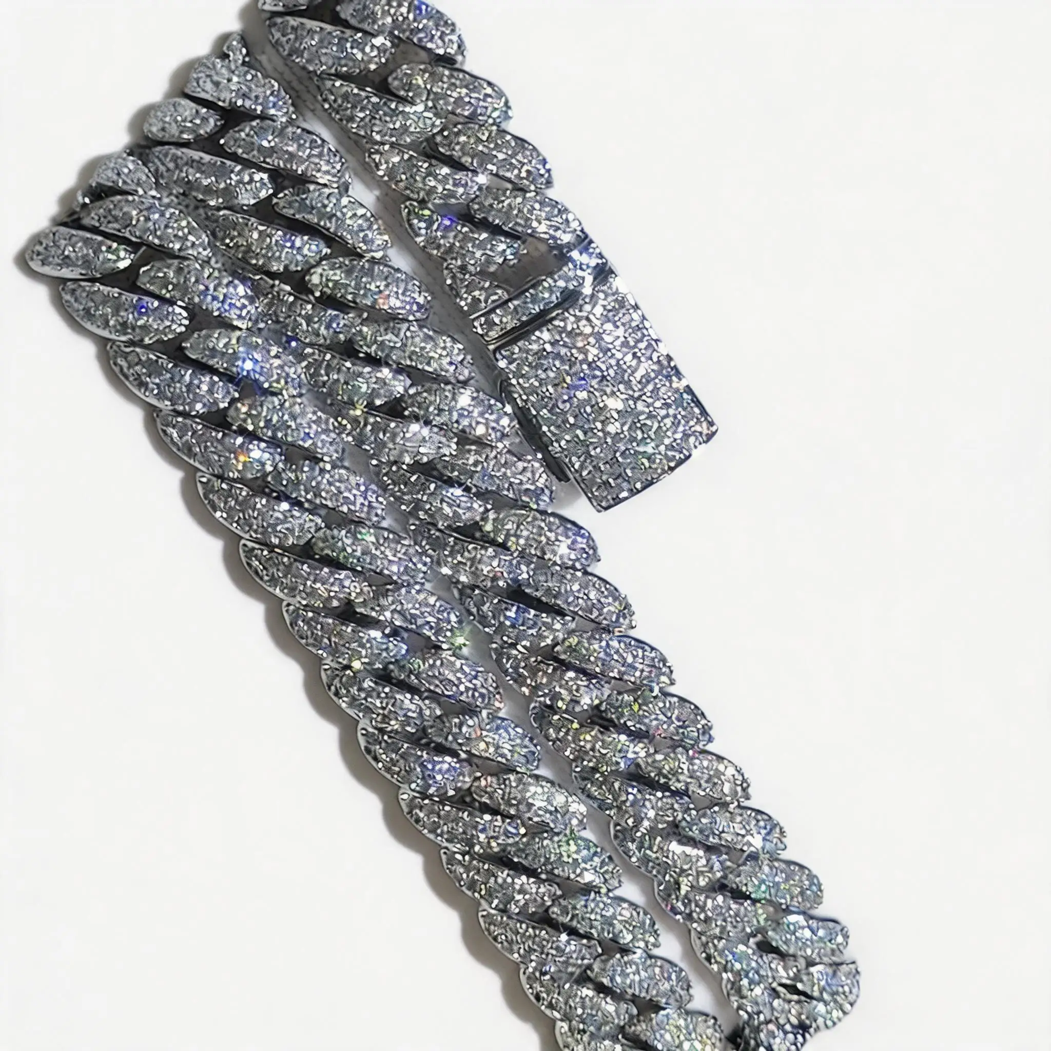 10mm Hip Hop CZ Iced Out Bubbles Cuban Link Chain Necklace Men Women Jewelry Gift
10mm Hip Hop CZ Iced Out Bubbles Cuban Link Chain Necklace Men Women Jewelry Gift