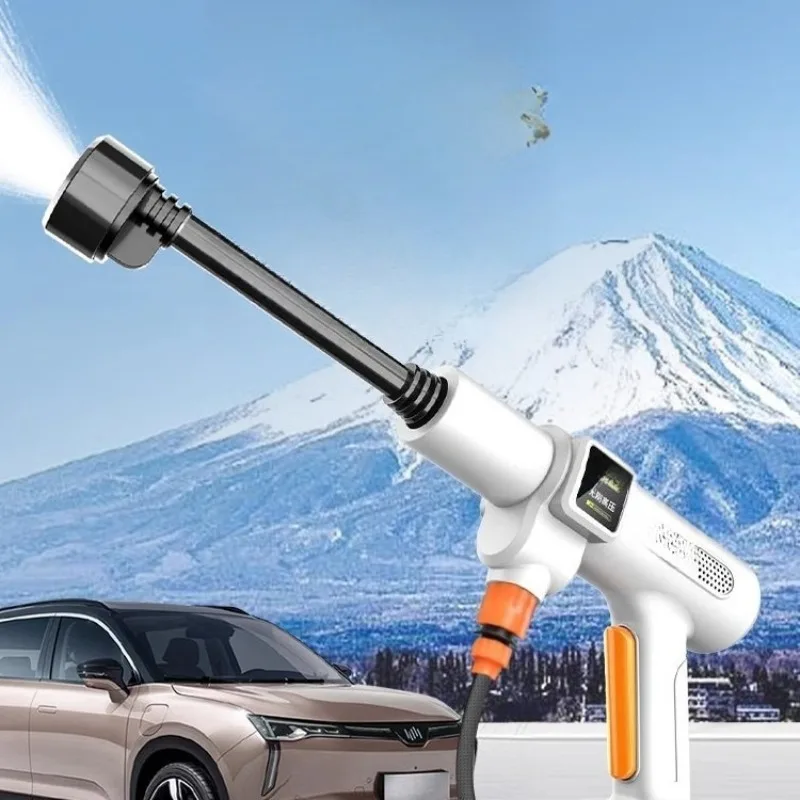 high-pressure car wash water gun, wireless rechargeable lithium battery, household supercharged electric water grab
high-pressure car wash water gun, wireless rechargeable lithium battery, household supercharged electric water grab