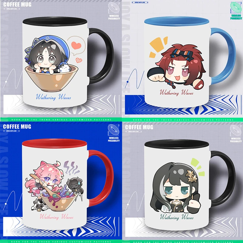 Аниме Wuthering Waves Game 2025 Cos Changli Encore Yangyang Jianxin и т. д. Керамическая чашка для воды унисекс на каждый день с теплопередачей в подарок 
Аниме Wuthering Waves Game 2025 Cos Changli Encore Yangyang Jianxin и т. д. Керамическая чашка для воды унисекс на каждый день с теплопередачей в подарок