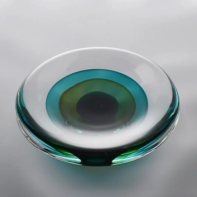 Annual ring glazed fruit plate, light luxury high-end villa living room coffee table tabletop thickened glass art ornament
Annual ring glazed fruit plate, light luxury high-end villa living room coffee table tabletop thickened glass art ornament