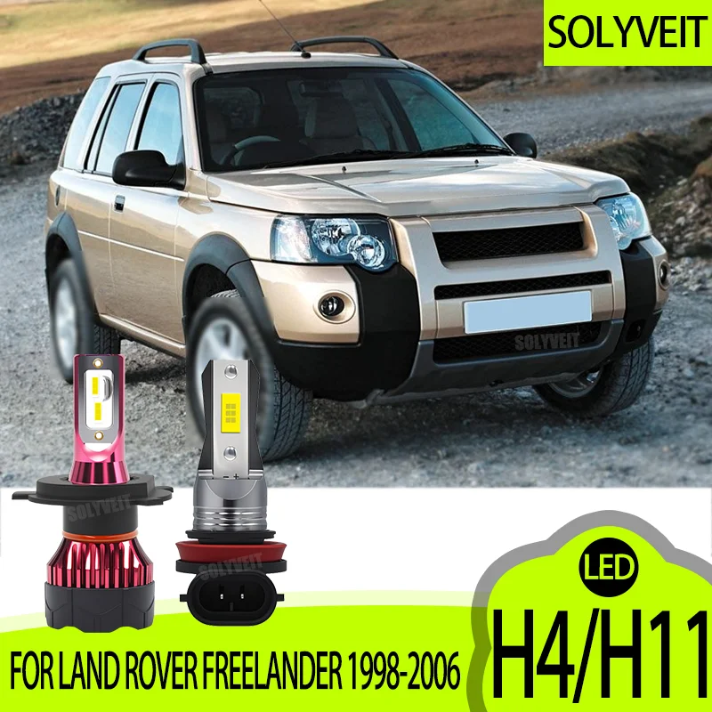 H4 H11 LED Headlight Foglamp Kit Easy Install 12V FOR Land Rover Freelander 1998 1999 2000 2001 2002 2003 2004 2005 2006
H4 H11 LED Headlight Foglamp Kit Easy Install 12V FOR Land Rover Freelander 1998 1999 2000 2001 2002 2003 2004 2005 2006