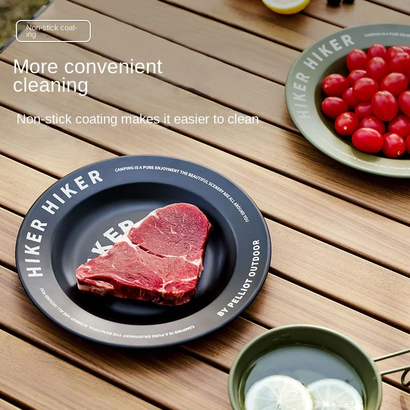 Camping Cutlery Outdoor Cutlery Lightweight Portable Dinner Plate Stainless Steel Dinner Plate Snow Pull Bowl
Camping Cutlery Outdoor Cutlery Lightweight Portable Dinner Plate Stainless Steel Dinner Plate Snow Pull Bowl