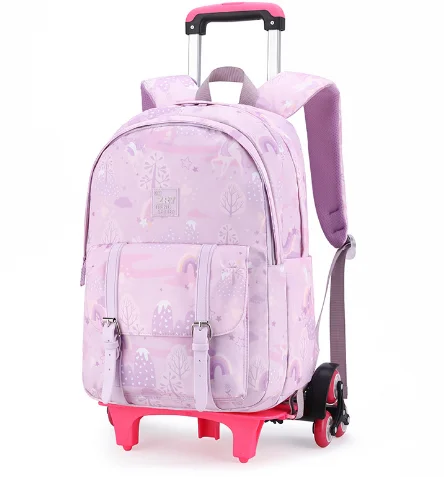 School Rolling Backpack For Girls Kids 16 inch School Trolley Bags on Wheels Elementary Bookbag Satchel Trolley Luggage Bags
School Rolling Backpack For Girls Kids 16 inch School Trolley Bags on Wheels Elementary Bookbag Satchel Trolley Luggage Bags