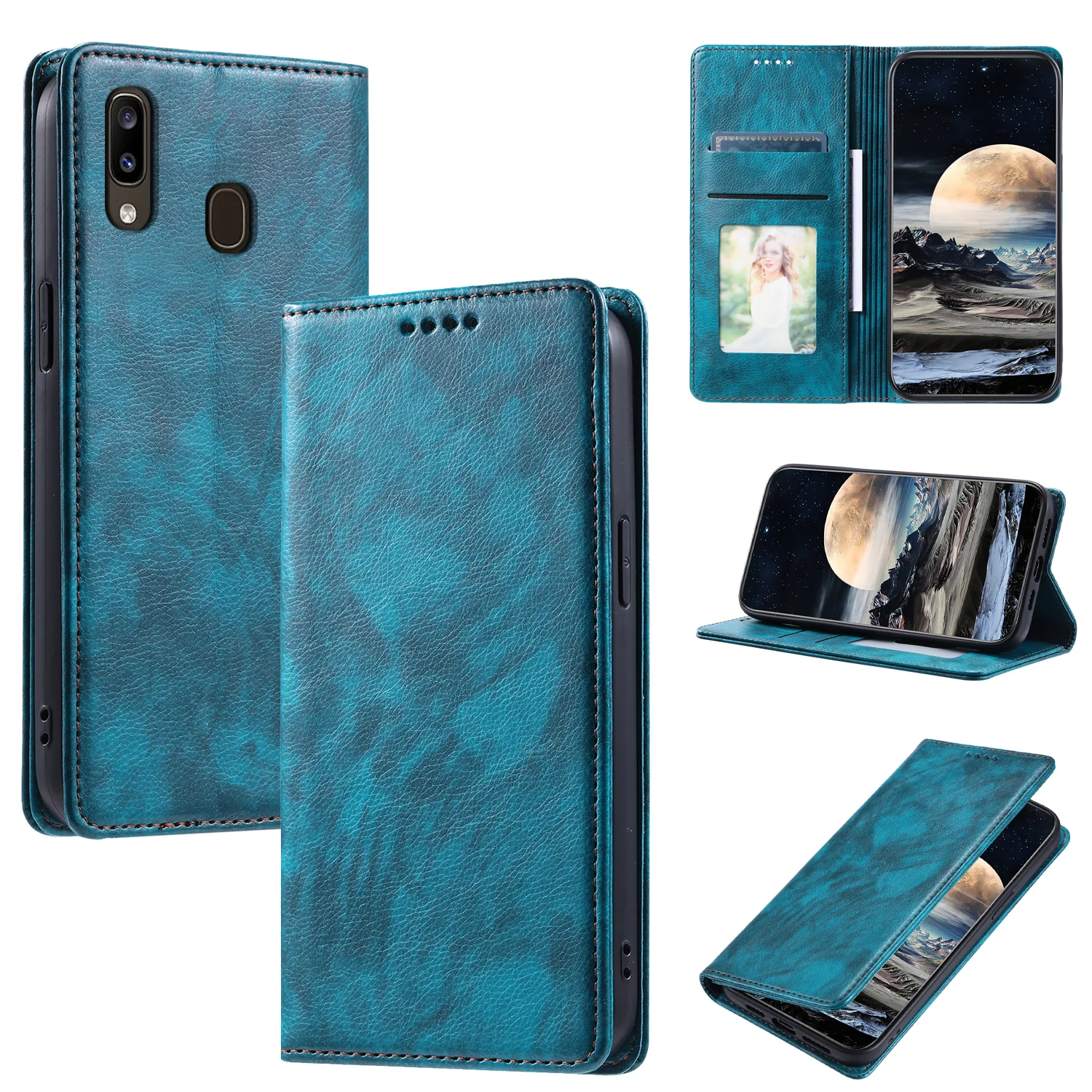 For Samsung Galaxy A20 / A20E / A30 / A40 Phone Case Lychee Silicone Protective Case Flip Leather Case
For Samsung Galaxy A20 / A20E / A30 / A40 Phone Case Lychee Silicone Protective Case Flip Leather Case
