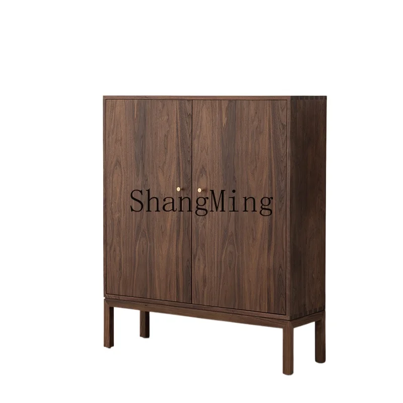 ZYH tea room furniture short storage cabinet black walnut solid wood double door side cabinet new Chinese storage cabinet
ZYH tea room furniture short storage cabinet black walnut solid wood double door side cabinet new Chinese storage cabinet