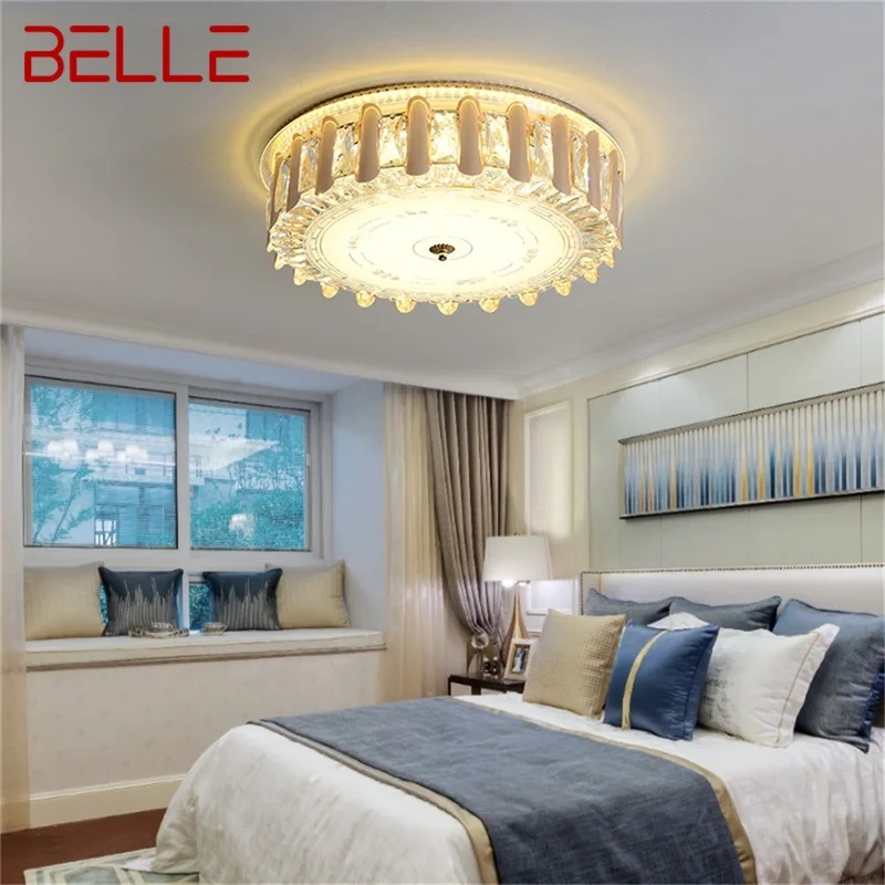 BELLE Ceiling Light Modern Luxury Crystal Lamp Fixtures LED Home For Dining Room Decoration
BELLE Ceiling Light Modern Luxury Crystal Lamp Fixtures LED Home For Dining Room Decoration