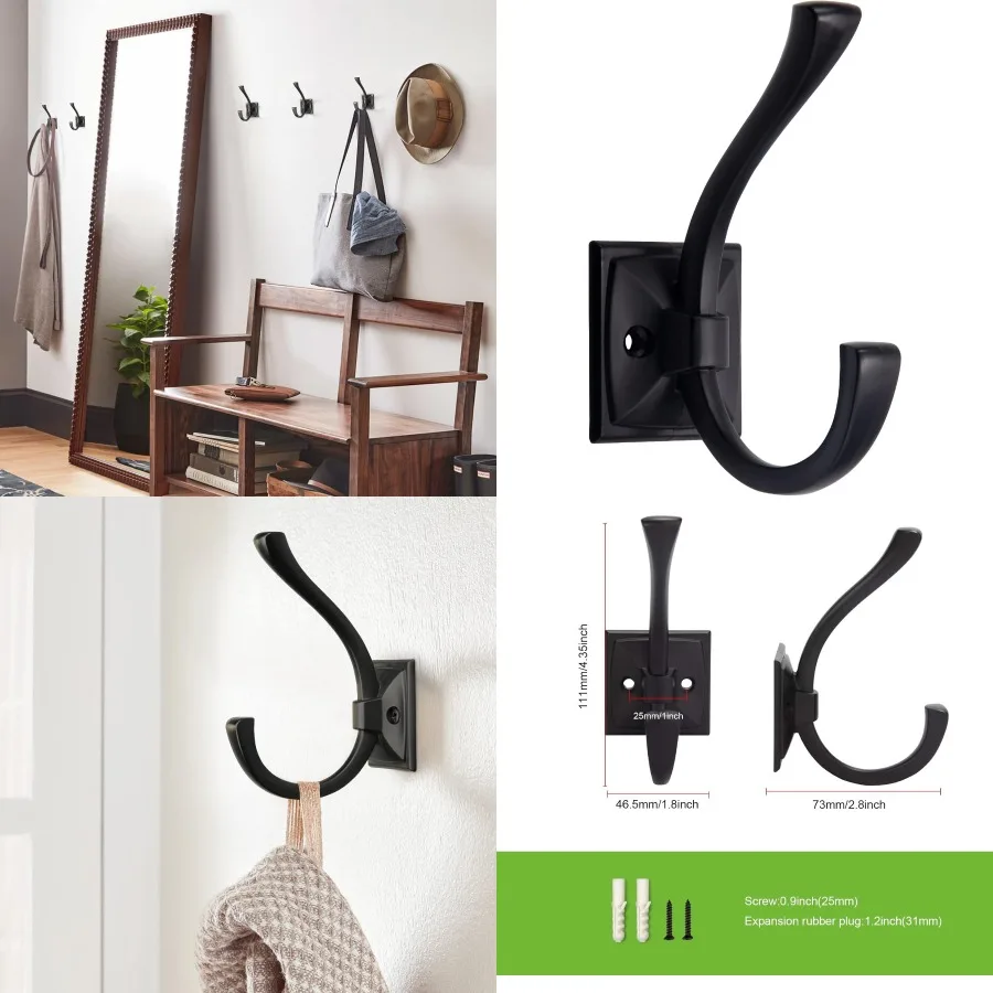 5 упаковок антикварного дизайна, настенные крючки для одежды для прихожей, шкафа для обуви, гардероба, ванной комнаты, спальни, матовое черное функциональное полотенце 
5 упаковок антикварного дизайна, настенные крючки для одежды для прихожей, шкафа для обуви, гардероба, ванной комнаты, спальни, матовое черное функциональное полотенце