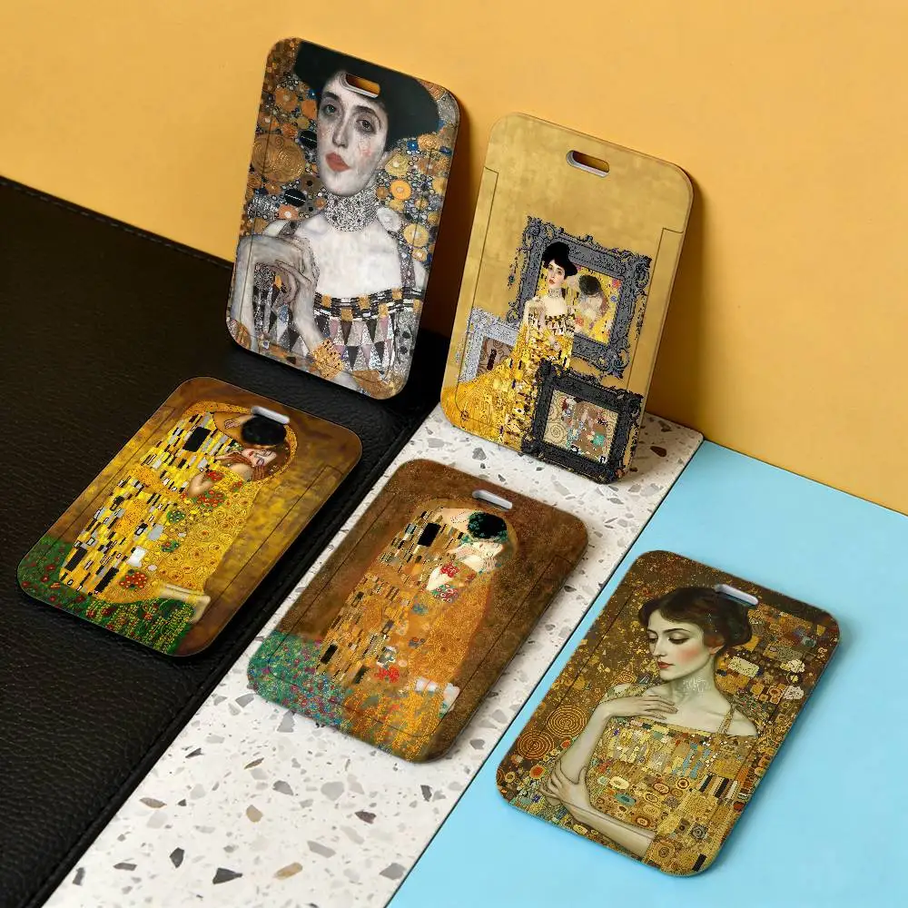 Art G-Gustav Klimt The Kiss Transparent Card Holder Employee Plastic Slide Cover Lanyard Work Business ID Bag Bus
Art G-Gustav Klimt The Kiss Transparent Card Holder Employee Plastic Slide Cover Lanyard Work Business ID Bag Bus