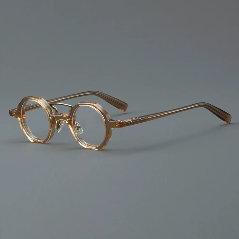 Retro Round Acetate Flat Lens Glasses Women's and Men's Spectacle Eyewear Prescription Myopia Frame
Retro Round Acetate Flat Lens Glasses Women's and Men's Spectacle Eyewear Prescription Myopia Frame