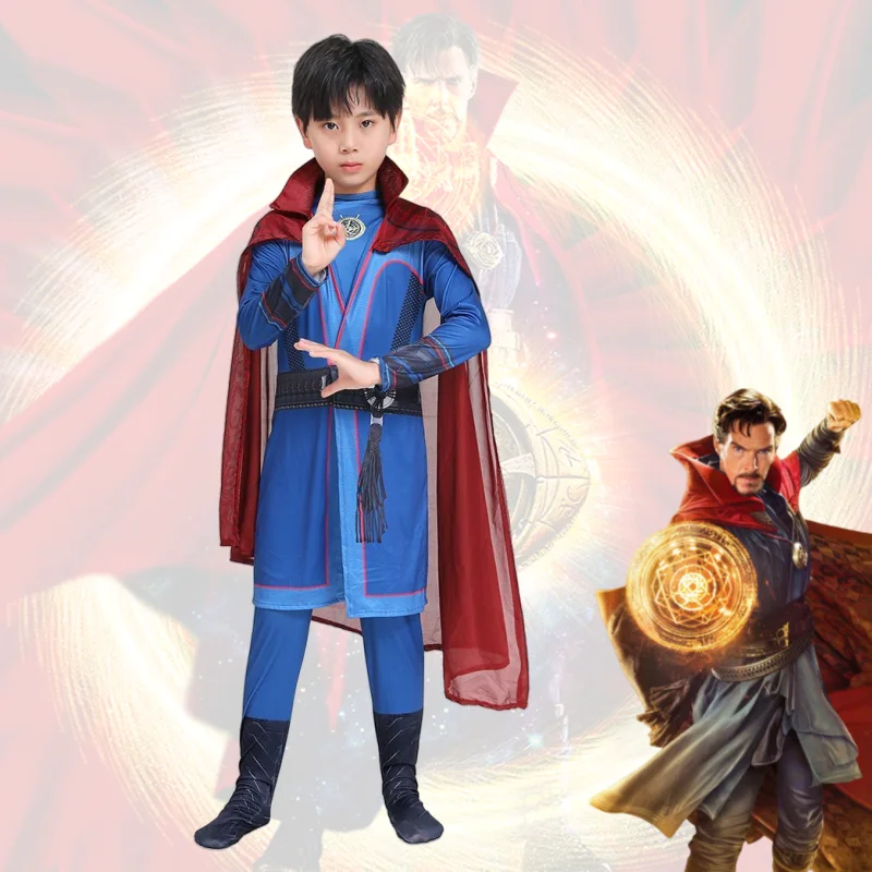 Marvel's Doctor Strange Two-dimensional Creative Personality Kids Tights Handsome Halloween Holiday Party Cosplay Costume Gifts
Marvel's Doctor Strange Two-dimensional Creative Personality Kids Tights Handsome Halloween Holiday Party Cosplay Costume Gifts