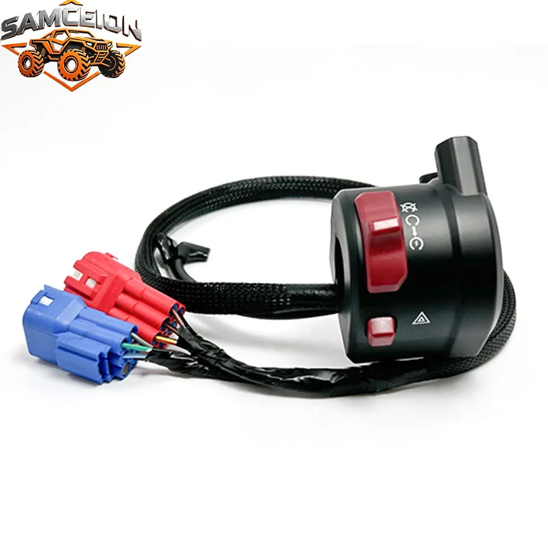 RH Handlebar Switches Assy For CFMOTO 250NK CF250-BF 300NK CF300-BF 300SR CF300-3 CF300-3F 2021-2023,P/N:6KMV-168000-8600
RH Handlebar Switches Assy For CFMOTO 250NK CF250-BF 300NK CF300-BF 300SR CF300-3 CF300-3F 2021-2023,P/N:6KMV-168000-8600