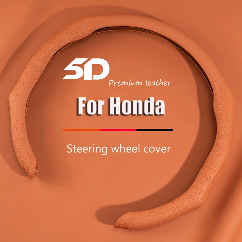 NAPPA Car Steering Wheel Cover Leather For Honda Civic CR-V HR-V Accord Jade Crider Odyssey Booster Covers Interior Accessories
NAPPA Car Steering Wheel Cover Leather For Honda Civic CR-V HR-V Accord Jade Crider Odyssey Booster Covers Interior Accessories