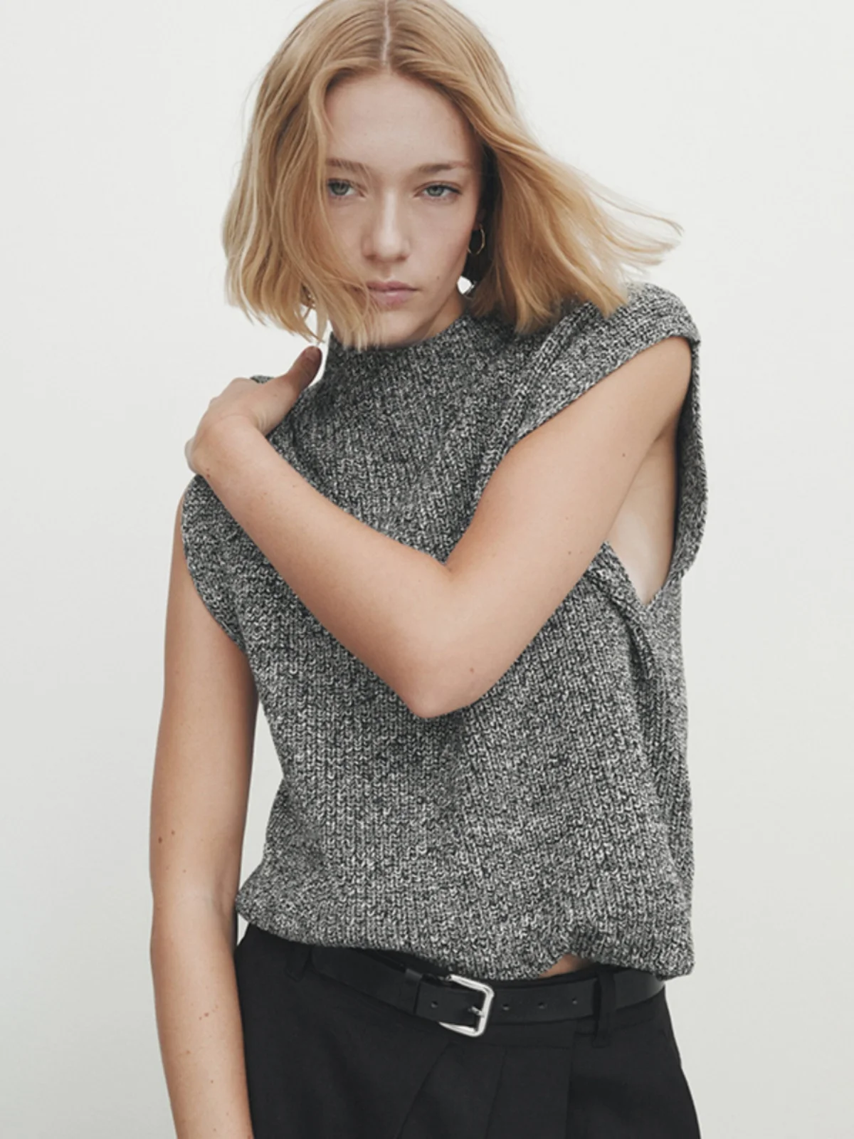 Ladies Knitted Vest 2023 mat Double Color Yarn f High Collar Sweater Organic Cotton Color Pure Sle Casual F...
Ladies Knitted Vest 2023 mat Double Color Yarn f High Collar Sweater Organic Cotton Color Pure Sle Casual F...