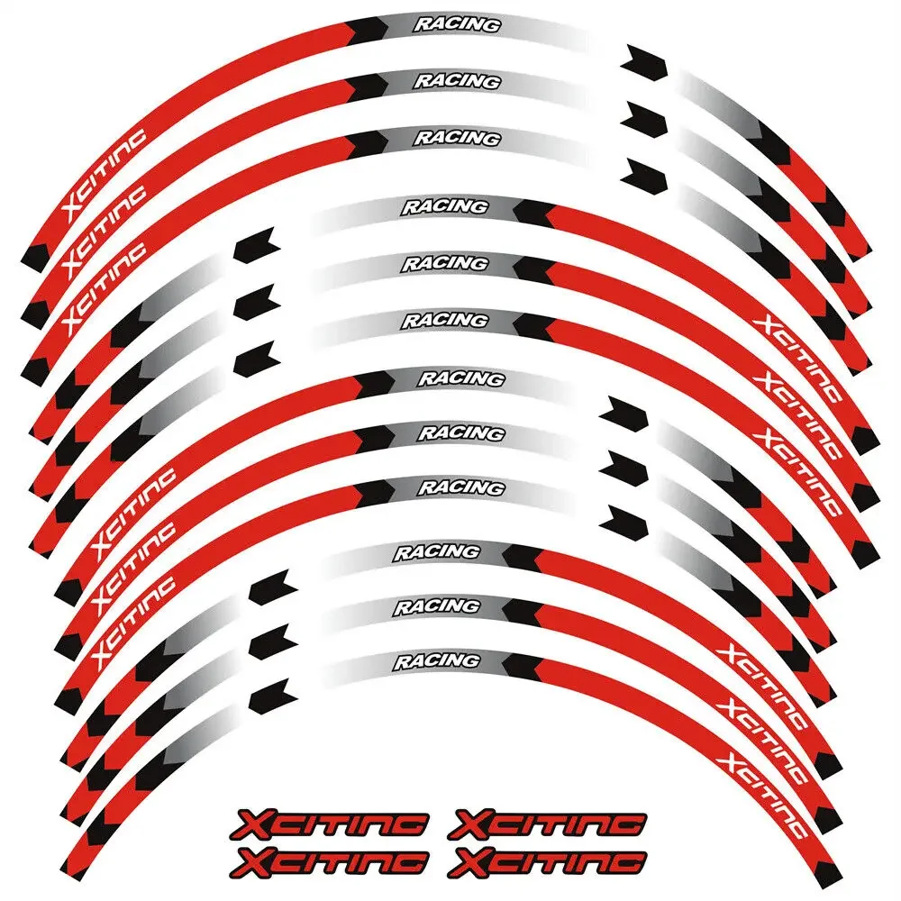 15" 14" RIM Motorcycle Wheel Hub Stickers Reflective Stripe Tire Decorative Sticker Decals Tape For KYMCO XCITING 300 400 500
15" 14" RIM Motorcycle Wheel Hub Stickers Reflective Stripe Tire Decorative Sticker Decals Tape For KYMCO XCITING 300 400 500