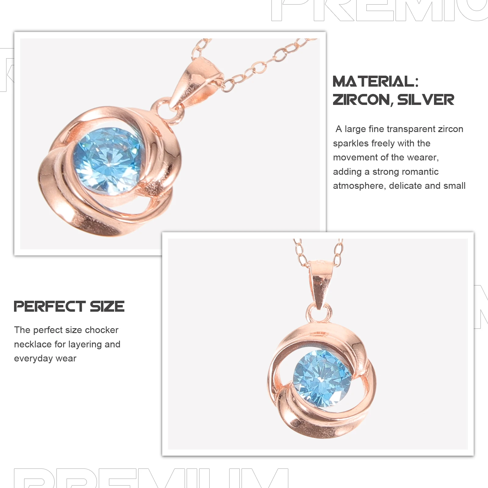 Rose Necklace Rotatable Flower Design Pendant Jewellery for Women Chain Choker Charm
Rose Necklace Rotatable Flower Design Pendant Jewellery for Women Chain Choker Charm