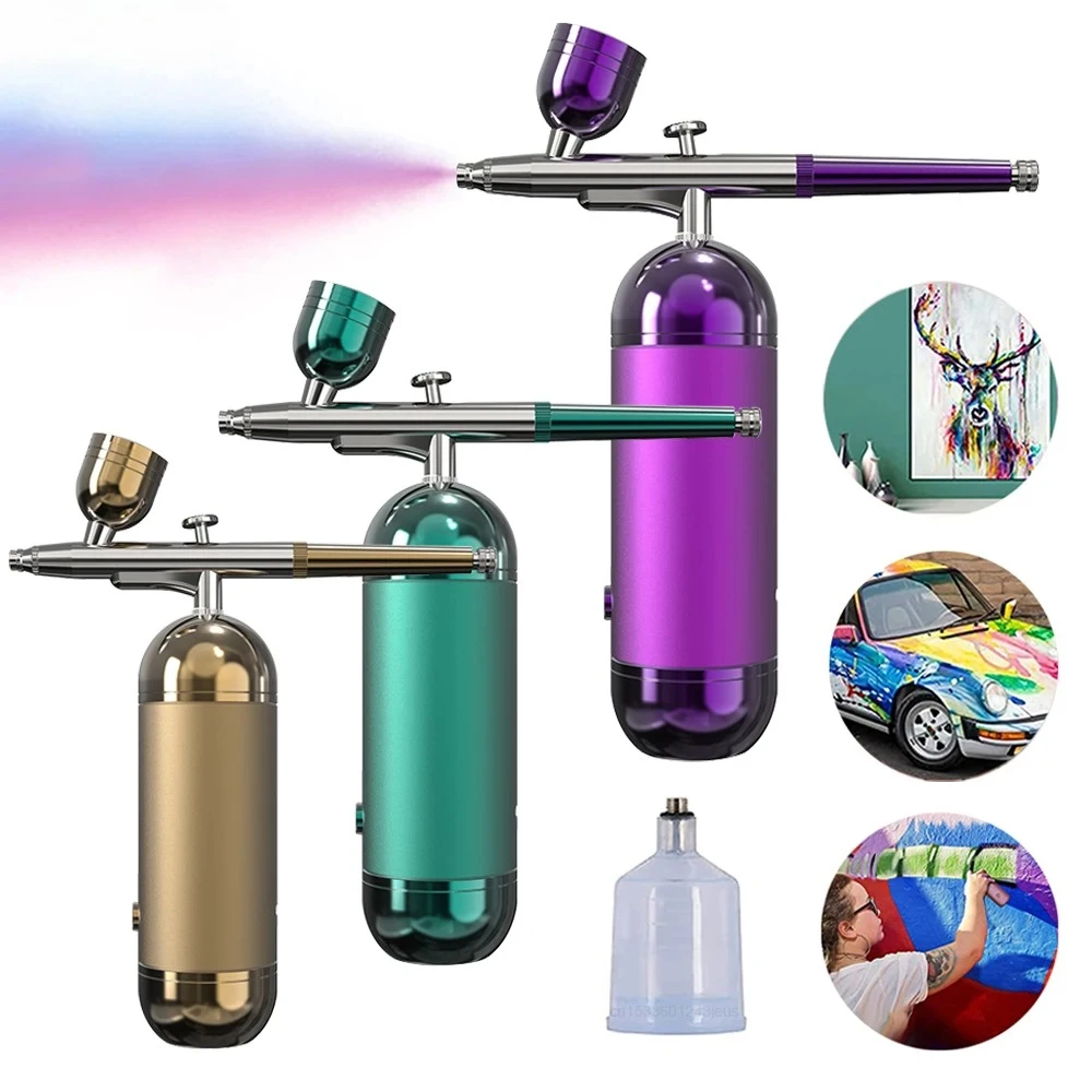 Airbrush with Compressor Spray Gu n for Painting Modeling Crafts Nail Art Wireless Portable Air Brush Painting Spray Gu n
Airbrush with Compressor Spray Gu n for Painting Modeling Crafts Nail Art Wireless Portable Air Brush Painting Spray Gu n