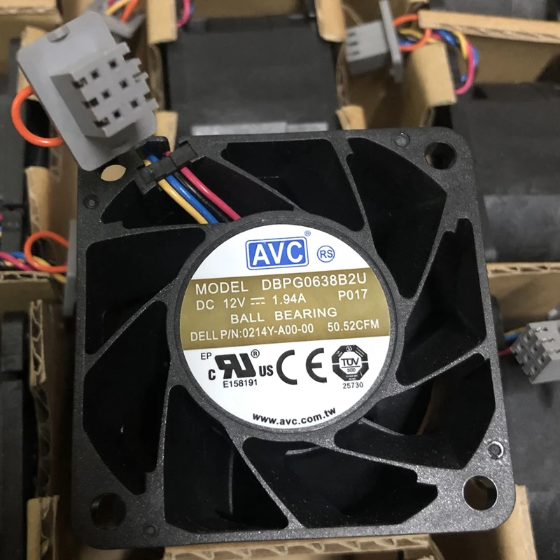 AVC DBPG0638B2U P017 12 В 1.94A 4-проводной большой объем воздуха, охлаждающий вентилятор, воздуходувка
AVC DBPG0638B2U P017 12 В 1.94A 4-проводной большой объем воздуха, охлаждающий вентилятор, воздуходувка