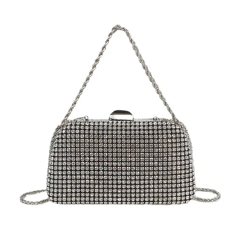 Dinner Women's Rhinestone Diamond Clutch Bag Fashion Oblique Span Premium Diamond Bag Handbags Luxury Designer Sac Soirée Femme
Dinner Women's Rhinestone Diamond Clutch Bag Fashion Oblique Span Premium Diamond Bag Handbags Luxury Designer Sac Soirée Femme