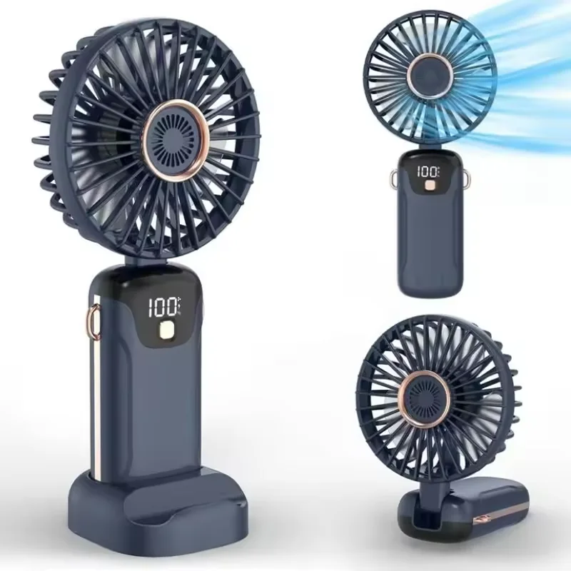 Portable Mini Handheld Fan with Desktop Phone Holder 1800mAh Electric Fan 3-speed USB Charging Outdoor Neck Hanging Cooling Fan
Portable Mini Handheld Fan with Desktop Phone Holder 1800mAh Electric Fan 3-speed USB Charging Outdoor Neck Hanging Cooling Fan