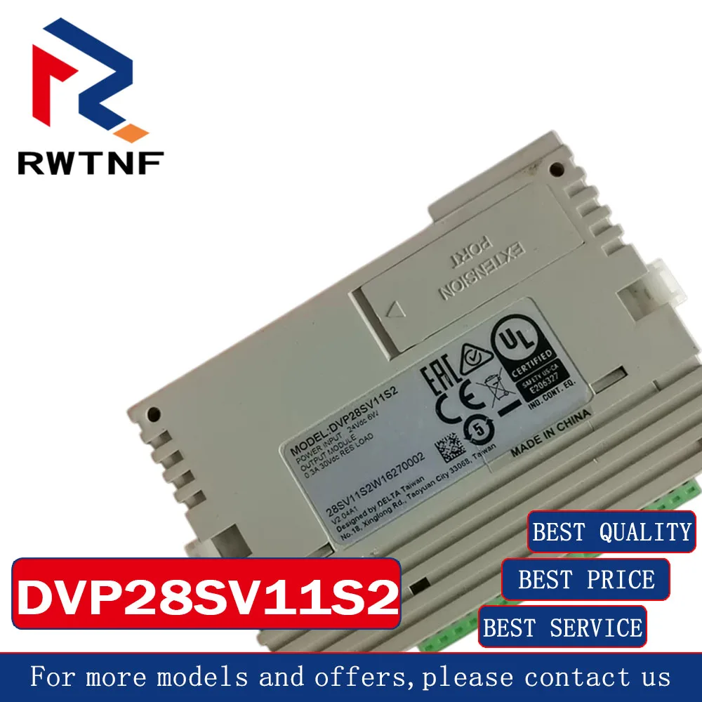 Brand New Genuine DVP28SV11S2 Delta Controller Host SV2 Series,100% original warehouse stock
Brand New Genuine DVP28SV11S2 Delta Controller Host SV2 Series,100% original warehouse stock